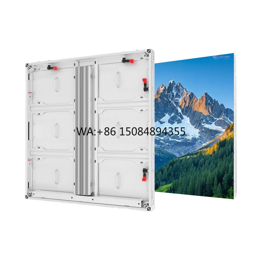 Outdoor P4S LED Display Aluminum Energy-Saving Cabinet, Lightweight Design, High Brightness, Weatherproof for Advertising
Outdoor P4S LED Display Aluminum Energy-Saving Cabinet, Lightweight Design, High Brightness, Weatherproof for Advertising