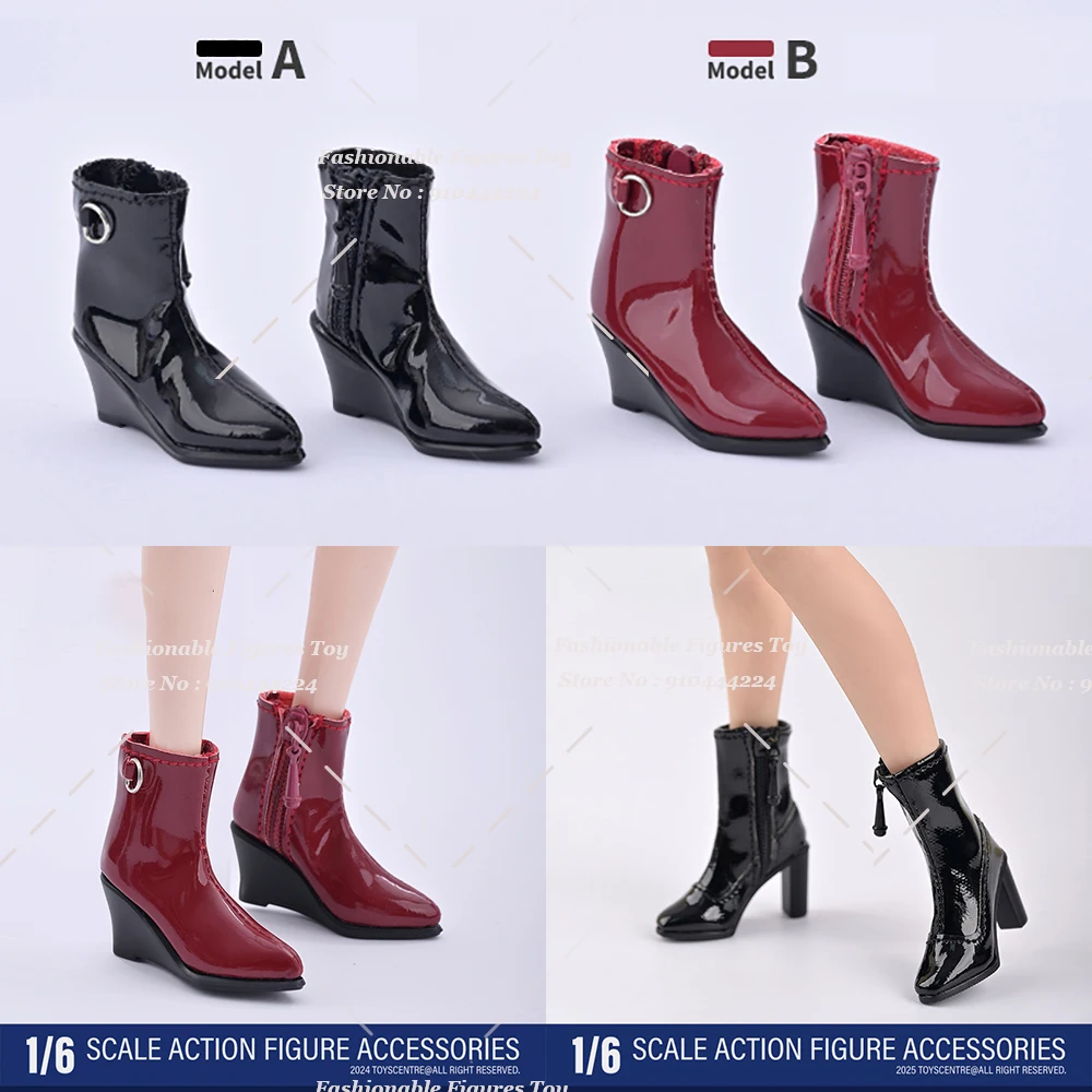 1/6 Women Soldier Shoes Retro Stiletto Pointed Pumps Glossy Ankle Boots Accessory Fit 12Inch Action Figure Body Dolls
1/6 Women Soldier Shoes Retro Stiletto Pointed Pumps Glossy Ankle Boots Accessory Fit 12Inch Action Figure Body Dolls