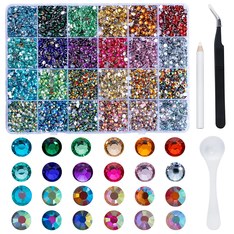 3mm/4mm/5mm Diamond 24 Colors Resin Strass Set Flatback Color Glitter Rhinestones DIY 3D Art Decoration Accessories Craft
3mm/4mm/5mm Diamond 24 Colors Resin Strass Set Flatback Color Glitter Rhinestones DIY 3D Art Decoration Accessories Craft