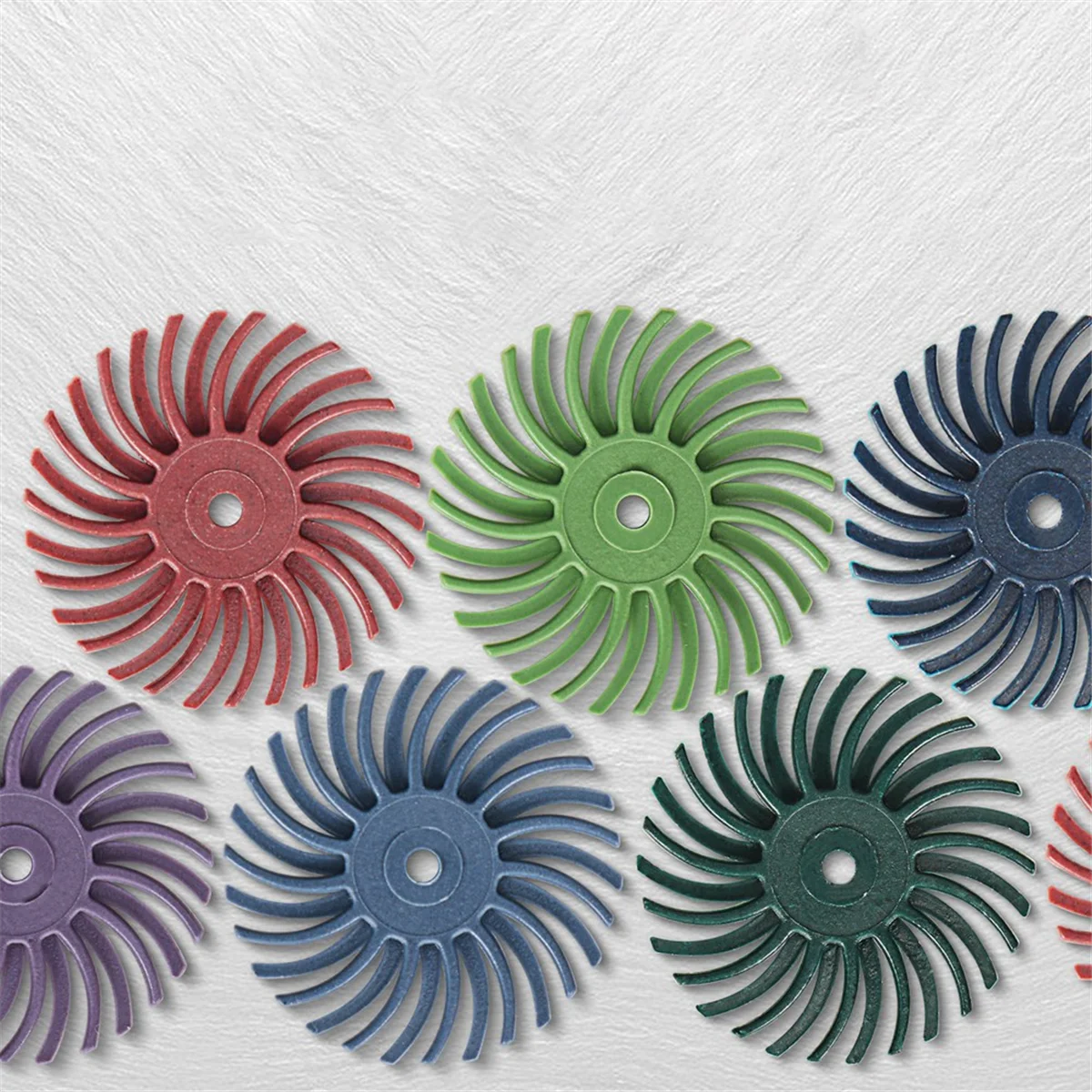ABFKW 76Pcs Radial Bristle Disc Kit Abrasive Brush 1/8Inch 3/2.35mm Detail Polishing Wheel for Rotary Tool Accessories
ABFKW 76Pcs Radial Bristle Disc Kit Abrasive Brush 1/8Inch 3/2.35mm Detail Polishing Wheel for Rotary Tool Accessories