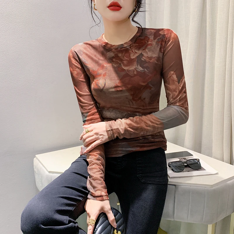 European Style Girls Kawaii Y2k Mesh T-shirt Women Clothing Ladies Sexy Tops Female Streetwear Aesthetic Clothes BPy9372
European Style Girls Kawaii Y2k Mesh T-shirt Women Clothing Ladies Sexy Tops Female Streetwear Aesthetic Clothes BPy9372
