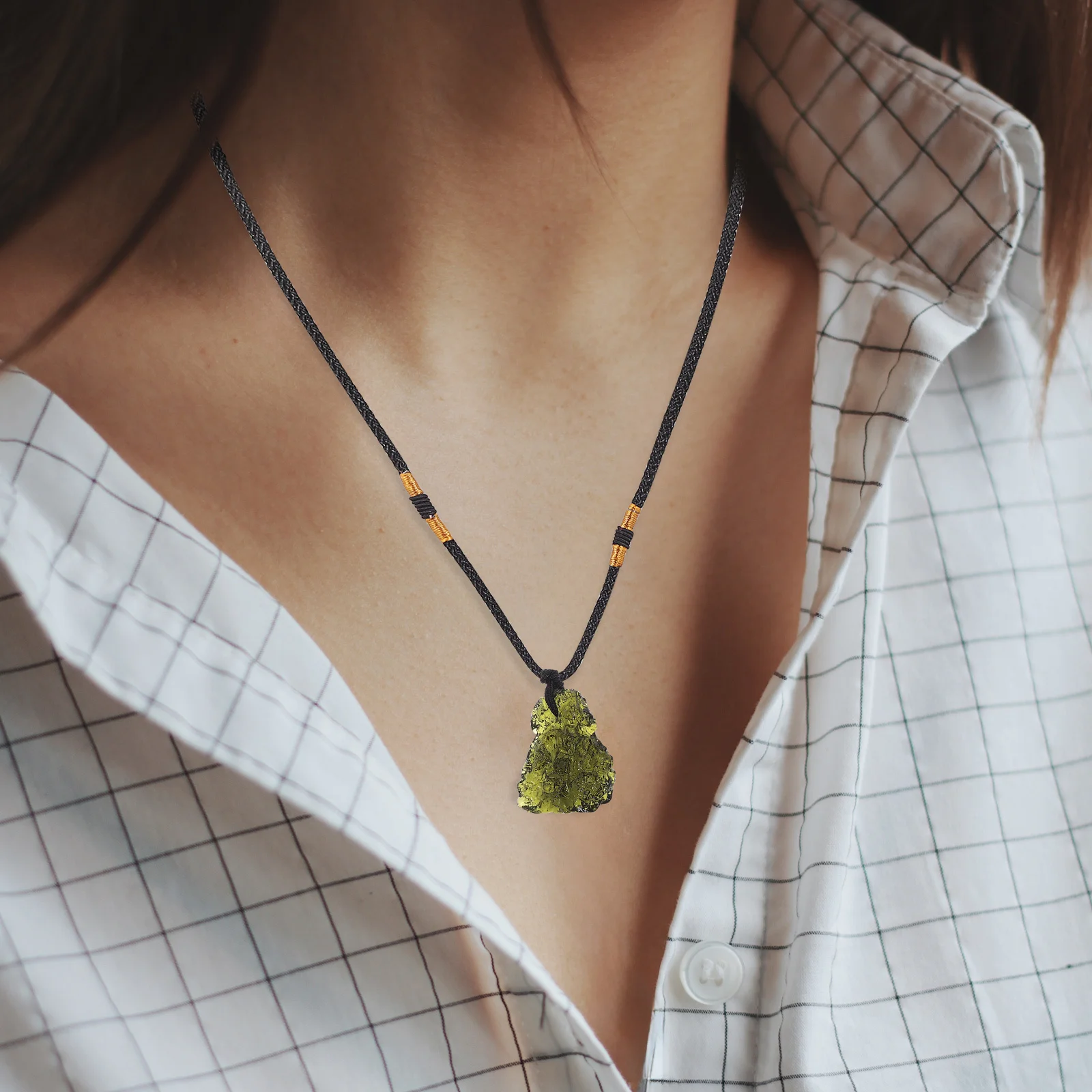 1Pcs Elegant Meteorite Necklace Unique Irregular Pendant Design Shiny Comfortable Daily Wear Gift Meteorite Necklace
1Pcs Elegant Meteorite Necklace Unique Irregular Pendant Design Shiny Comfortable Daily Wear Gift Meteorite Necklace