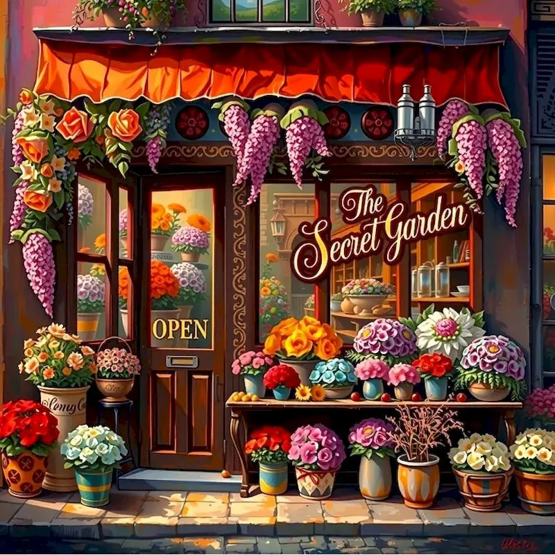 GATYZTORY Full Square Round Diamond Painting Shop Landscape DIY New Arrival Diamond Mosaic Flower Craft Kit Decor For Home
GATYZTORY Full Square Round Diamond Painting Shop Landscape DIY New Arrival Diamond Mosaic Flower Craft Kit Decor For Home