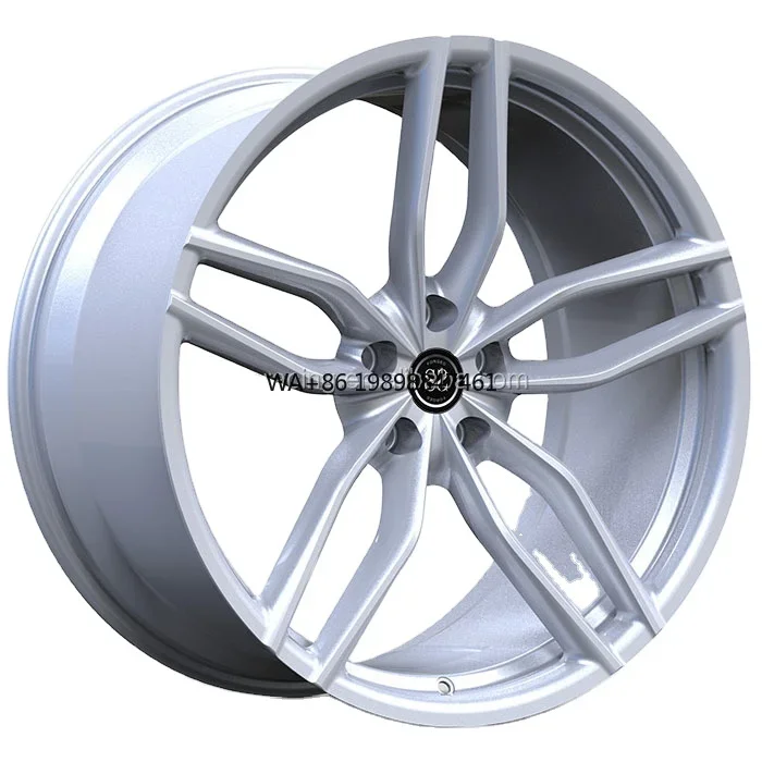 Hyper Silver Machined Face 20 inch TUV standard Oem forged Aluminum Alloy wheels
Hyper Silver Machined Face 20 inch TUV standard Oem forged Aluminum Alloy wheels