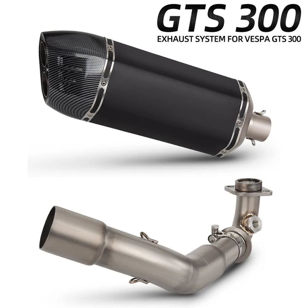 GTS300 Exhaust System For Vespa GTS300 Super/Touring GTS Super/SuperTech 300 2008-2020 Motorcycle Exhausts Headers Tube Muffler
GTS300 Exhaust System For Vespa GTS300 Super/Touring GTS Super/SuperTech 300 2008-2020 Motorcycle Exhausts Headers Tube Muffler