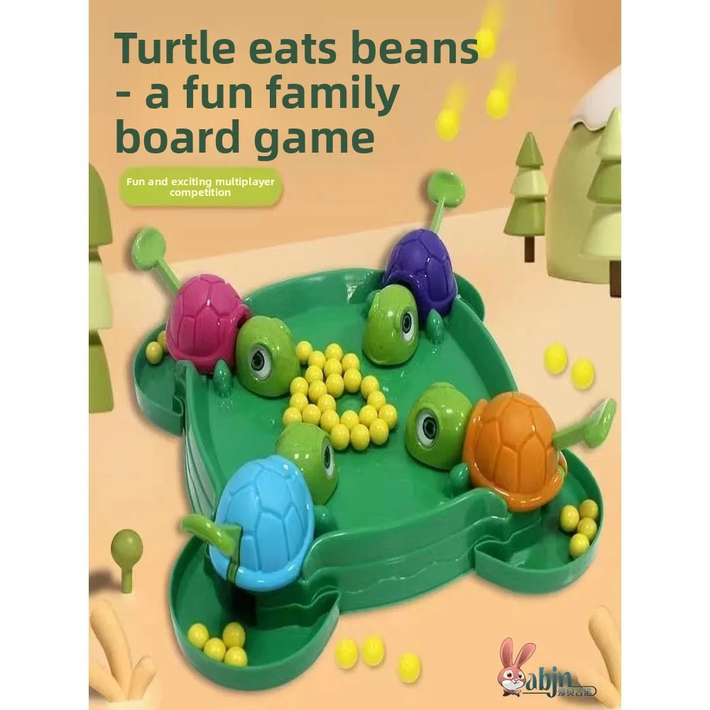 Интерактивная игрушка-черепаха для детей, для детского сада, для двух игроков, многопользовательская, скоростная, с функцией "черепаха ест бобы", для совместных игр родителей и детей
Интерактивная игрушка-черепаха для детей, для детского сада, для двух игроков, многопользовательская, скоростная, с функцией "черепаха ест бобы", для совместных игр родителей и детей