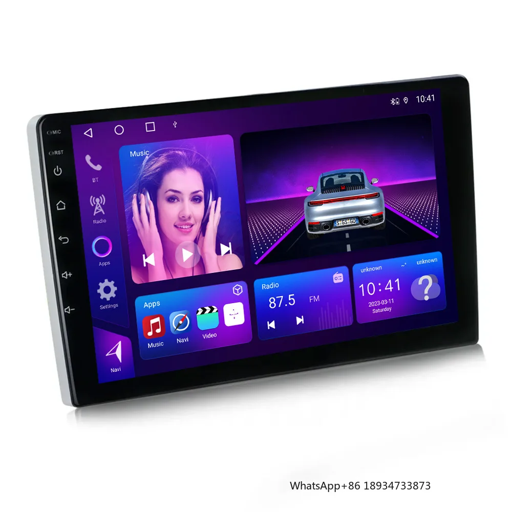 Universal Car Radio Player 10 Inch 2 Din Android TS18 4+64GB With Carplay AI QLED Touch Screen DSP RDS Fan GPS
Universal Car Radio Player 10 Inch 2 Din Android TS18 4+64GB With Carplay AI QLED Touch Screen DSP RDS Fan GPS