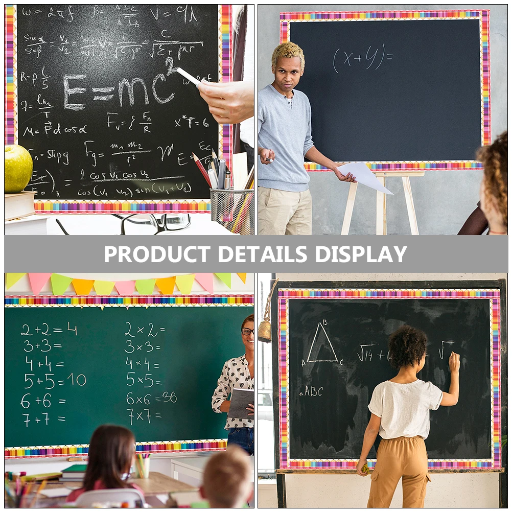 2 Rolls Border Stickers Dot for Bulletin Board Classroom Decorate Borders Straight Edge Copper Plate Blackboard
2 Rolls Border Stickers Dot for Bulletin Board Classroom Decorate Borders Straight Edge Copper Plate Blackboard