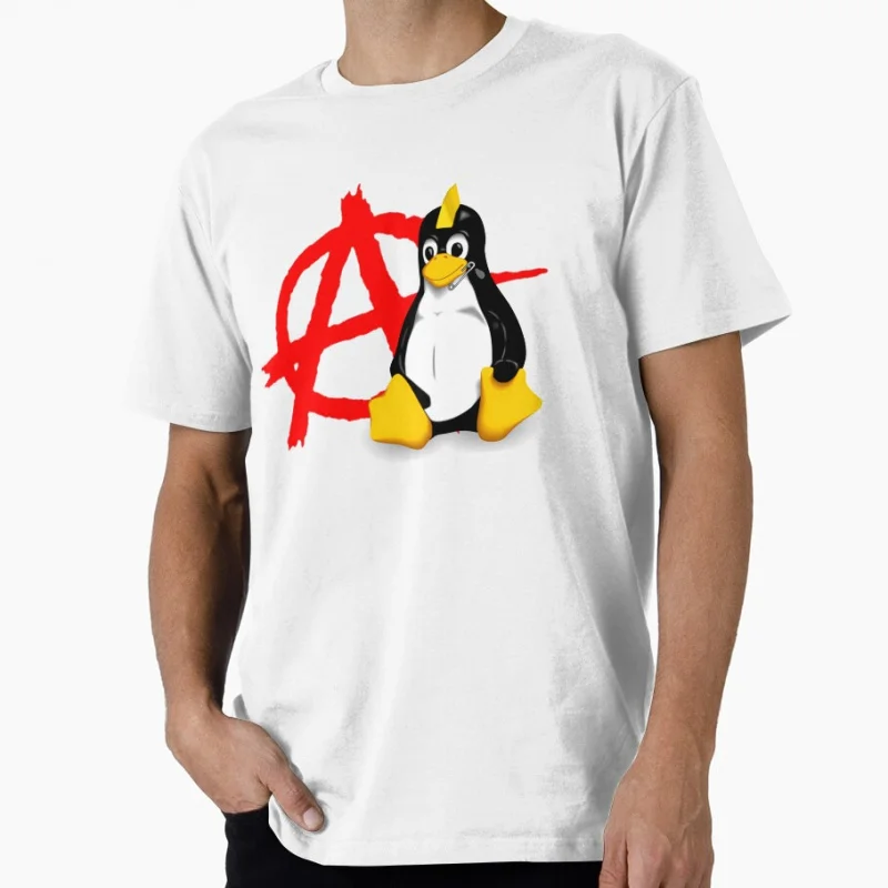 Penguin LINUX PUNK anarchy funny Gift t shirt for Developer humor clothes Large size Tops S-6XL 100% cotton printed Tee
Penguin LINUX PUNK anarchy funny Gift t shirt for Developer humor clothes Large size Tops S-6XL 100% cotton printed Tee