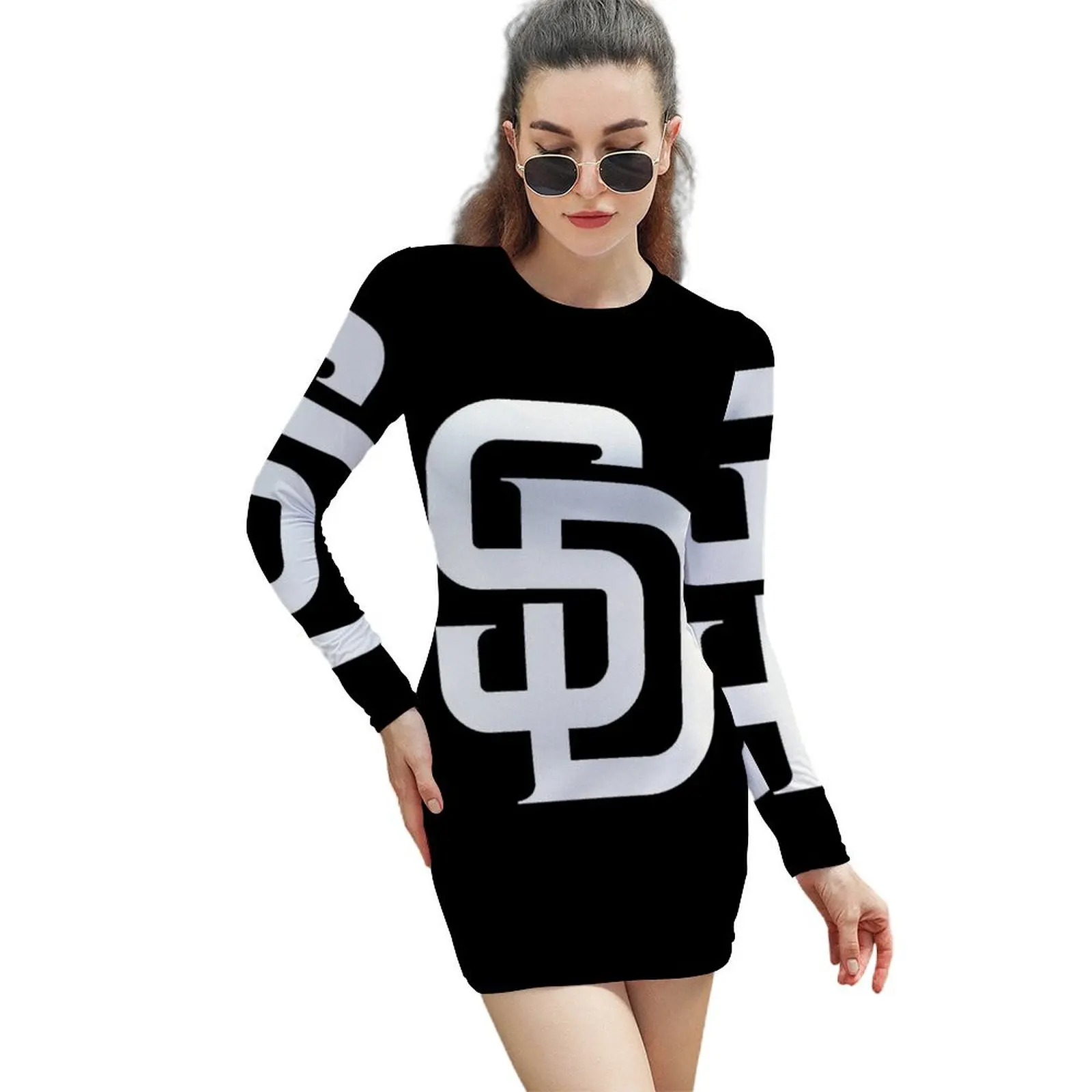 padres-san Essential Long-Sleeved Sheath Dress Women's skirt Women's dress clothes for women women's summer jumpsuit
padres-san Essential Long-Sleeved Sheath Dress Women's skirt Women's dress clothes for women women's summer jumpsuit