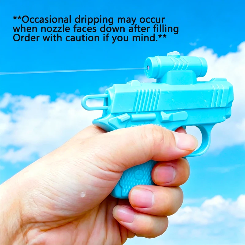 Portable Creative Prank Double Sided Reverse Water Spray Gun Summer Trick Tactics Double Directional Water Spray Mini Water Gun