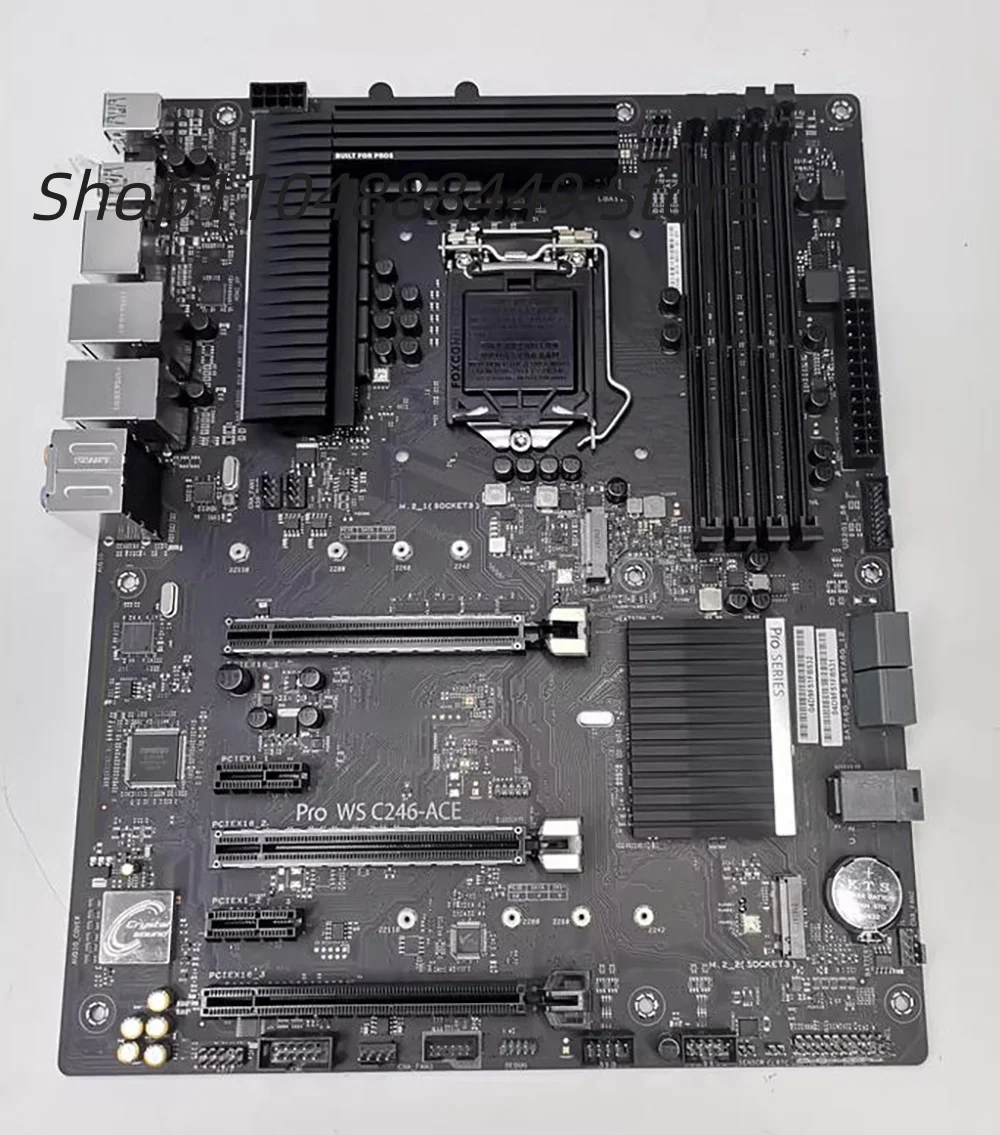 Pro WS C246-ACE workstation motherboard
Pro WS C246-ACE workstation motherboard