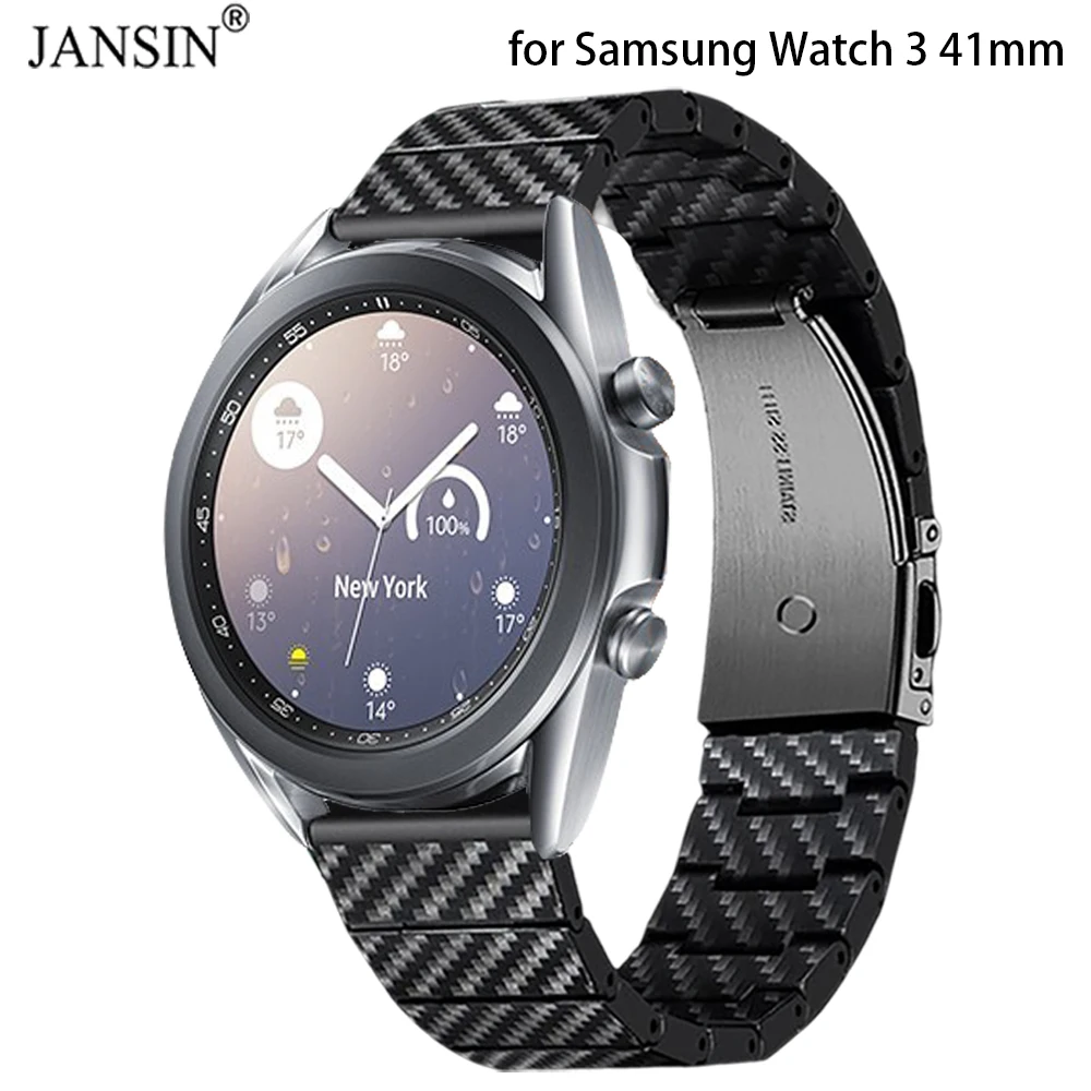 Carbon Fiber Strap For Samsung Galaxy Watch 3 41mm Bracelet Wristband Lightweight Band For Watch3 41mm Watchband Accessories
Carbon Fiber Strap For Samsung Galaxy Watch 3 41mm Bracelet Wristband Lightweight Band For Watch3 41mm Watchband Accessories