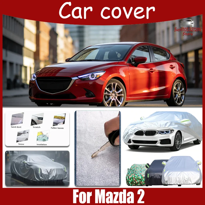 For Mazda 2 Auto Anti snow Anti dust Anti-uv Anti peeling paint And Anti Rainwater 210t car cover Car cover protection
For Mazda 2 Auto Anti snow Anti dust Anti-uv Anti peeling paint And Anti Rainwater 210t car cover Car cover protection