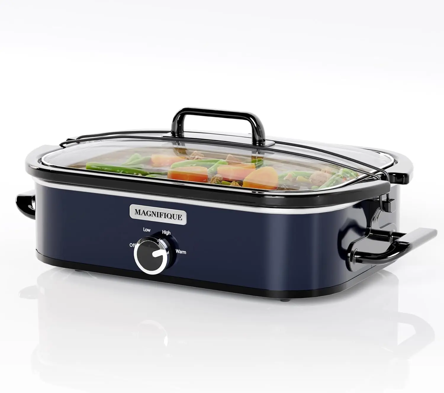 4-Quart Slow Cooker with Casserole Manual Warm Setting, Dishwasher Safe Crock, Blue
4-Quart Slow Cooker with Casserole Manual Warm Setting, Dishwasher Safe Crock, Blue