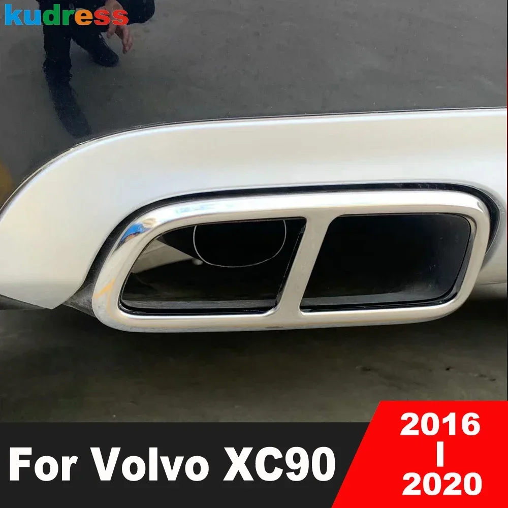 Для Volvo XC90 XC 90 2016 2017 2018 2019 2020 автомобильный задний глушитель из нержавеющей стали, крышка выхлопной трубы, аксессуары для отделки
Для Volvo XC90 XC 90 2016 2017 2018 2019 2020 автомобильный задний глушитель из нержавеющей стали, крышка выхлопной трубы, аксессуары для отделки