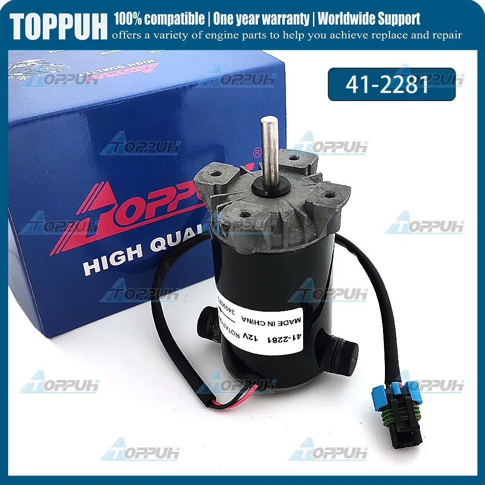 New Fan Motor 12V for Thermo King 41-2281 412281
New Fan Motor 12V for Thermo King 41-2281 412281