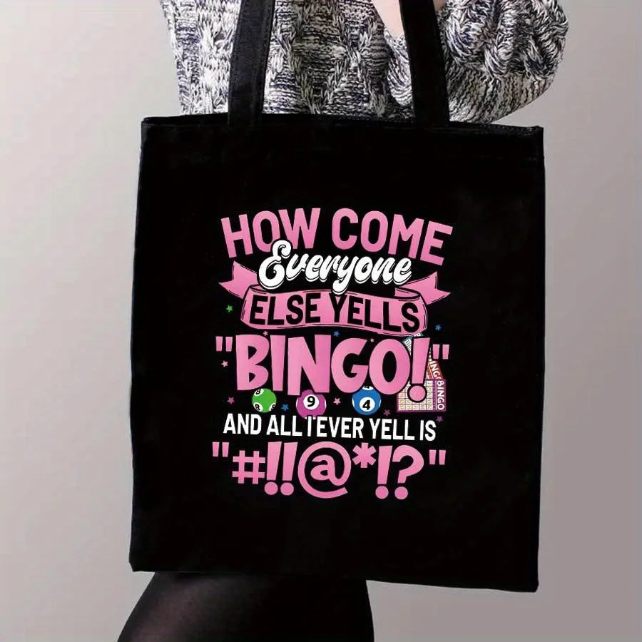 Large Capaci Canvas Handbag Durable op And Travel Bag Crossbody Bag Faionable Printed Soft Handle Leisure Sle
Large Capaci Canvas Handbag Durable op And Travel Bag Crossbody Bag Faionable Printed Soft Handle Leisure Sle