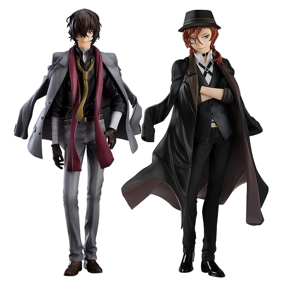 Japanese Anime BSD Figures Nakahara Chuuya Action Figures Dazai Osamu Figurine PVC Model Collection doll Toys Birthday Gifts 
Japanese Anime BSD Figures Nakahara Chuuya Action Figures Dazai Osamu Figurine PVC Model Collection doll Toys Birthday Gifts