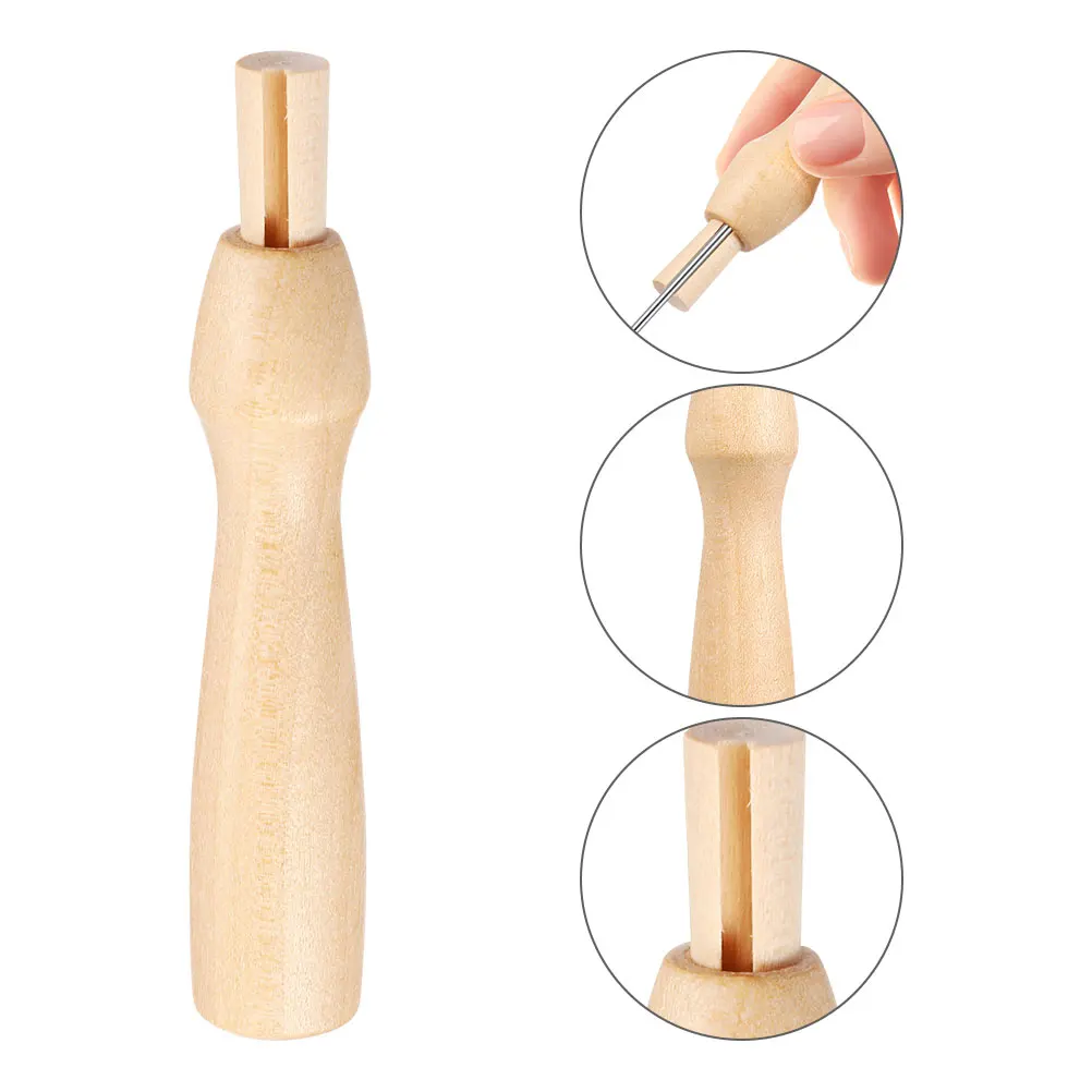 16pcs Felting Needle Tools Ergonomic Wooden Handle Crafts Wool Dry Parts Sturdy Practical Long Use DIY Repair Toys
16pcs Felting Needle Tools Ergonomic Wooden Handle Crafts Wool Dry Parts Sturdy Practical Long Use DIY Repair Toys