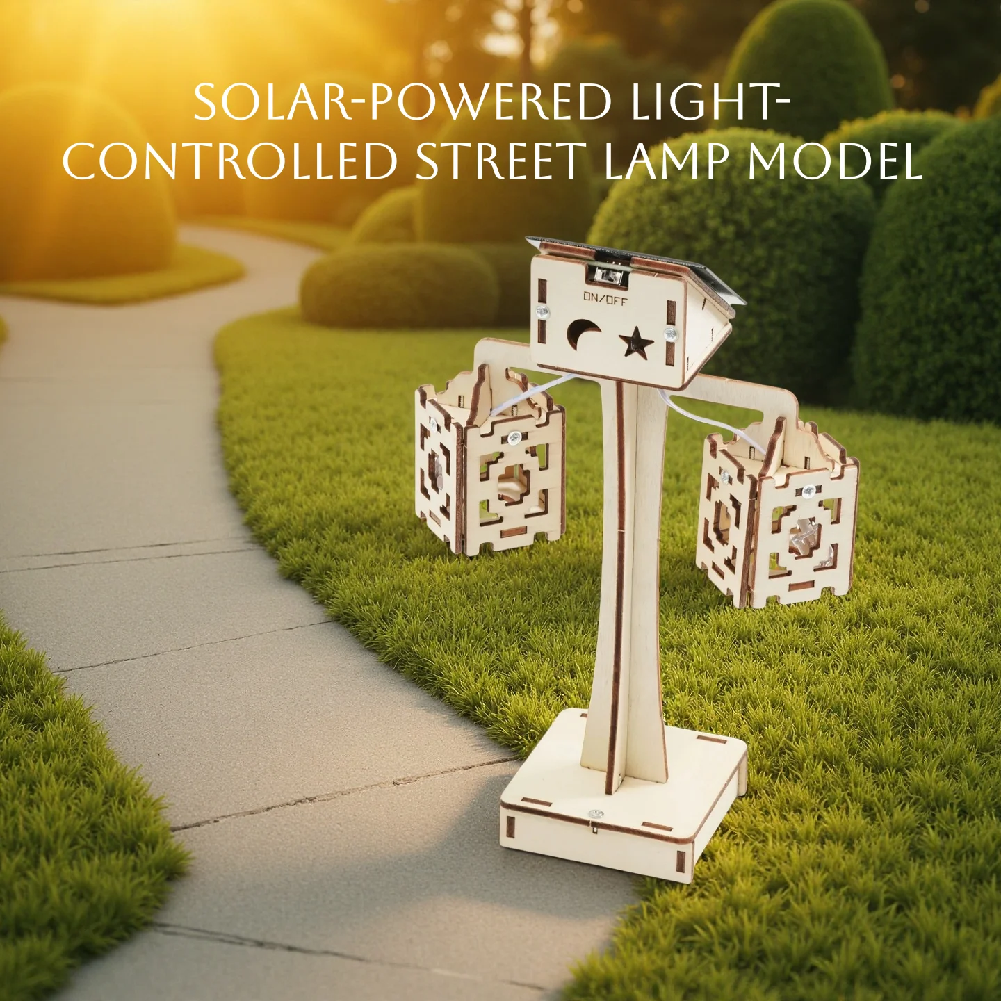 Solar-powered Light-controlled Street Lamp Model DIY Physics Experiment Kit Educational Science Toy School Supplies
Solar-powered Light-controlled Street Lamp Model DIY Physics Experiment Kit Educational Science Toy School Supplies