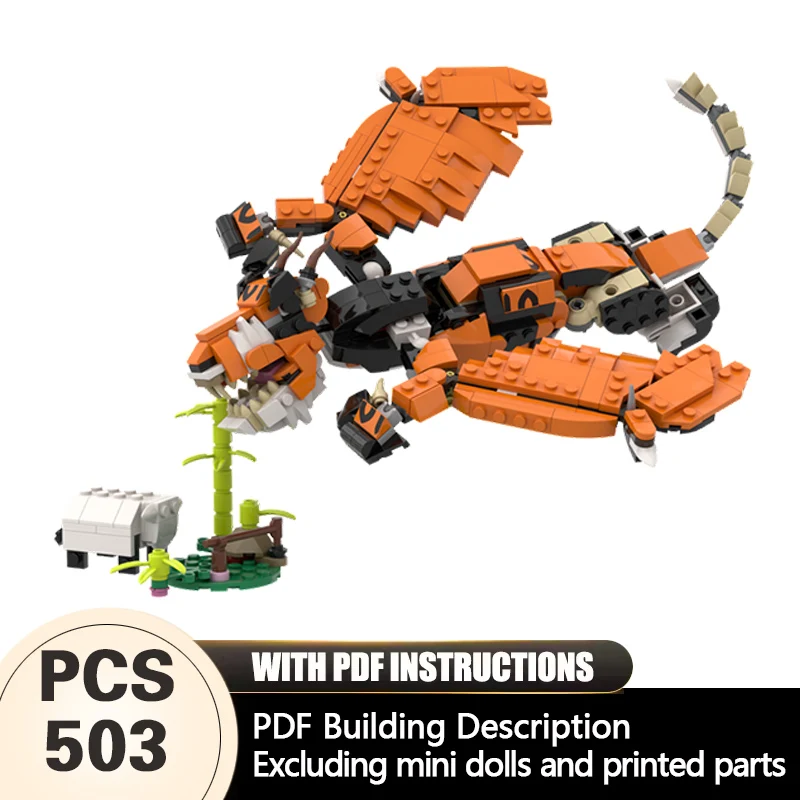 Creators Animal Series Model MOC Building Bricks Dinosaur Modular Technology Gifts Holiday Assemble Children Toys Suit
Creators Animal Series Model MOC Building Bricks Dinosaur Modular Technology Gifts Holiday Assemble Children Toys Suit