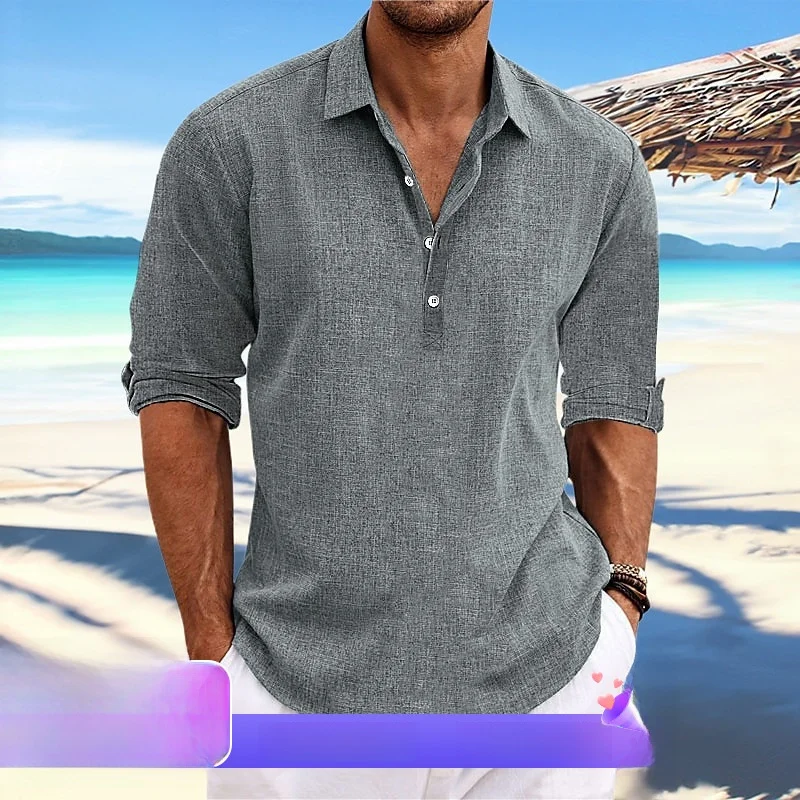 Linen Long Sve irt Pure Color Breathable Summer Men's Slim Fit irt Japanese Sle Large Size Casual irt
Linen Long Sve irt Pure Color Breathable Summer Men's Slim Fit irt Japanese Sle Large Size Casual irt