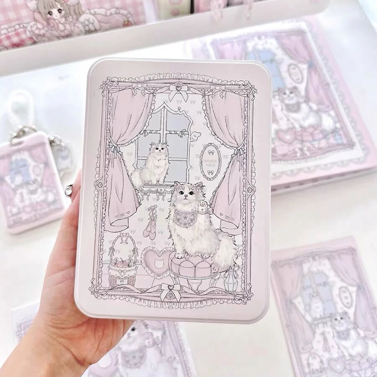 Pink Creative Multifunctional Cute Cat Desktop Makeup Sorting Storage Box Student Stationery Storage Supplies
Pink Creative Multifunctional Cute Cat Desktop Makeup Sorting Storage Box Student Stationery Storage Supplies