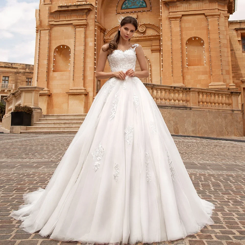 Flavinke Customized Ball Gown Princess Wedding Dresses Sweetheart Sleeveless Appliques Plus Size Robe De Mariee Vestido De Novia
Flavinke Customized Ball Gown Princess Wedding Dresses Sweetheart Sleeveless Appliques Plus Size Robe De Mariee Vestido De Novia