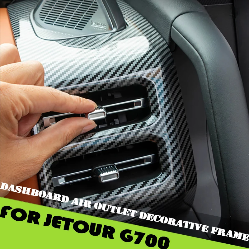 Car Dashboard Air Outlet Decorative Frame Fit for JETOUR G700 2025 2026 Modified Car Air Conditioning Air Outlet Protective Cove
Car Dashboard Air Outlet Decorative Frame Fit for JETOUR G700 2025 2026 Modified Car Air Conditioning Air Outlet Protective Cove