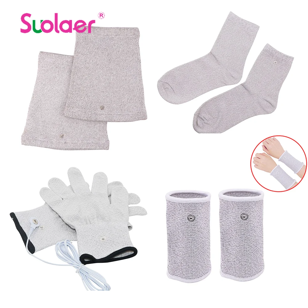 Электродные перчатки из токопроводящего серебряного волокна для TENS-стимулятора мышц, перчатки-электроды, носки, наколенники, массажные принадлежности для всего тела
Электродные перчатки из токопроводящего серебряного волокна для TENS-стимулятора мышц, перчатки-электроды, носки, наколенники, массажные принадлежности для всего тела