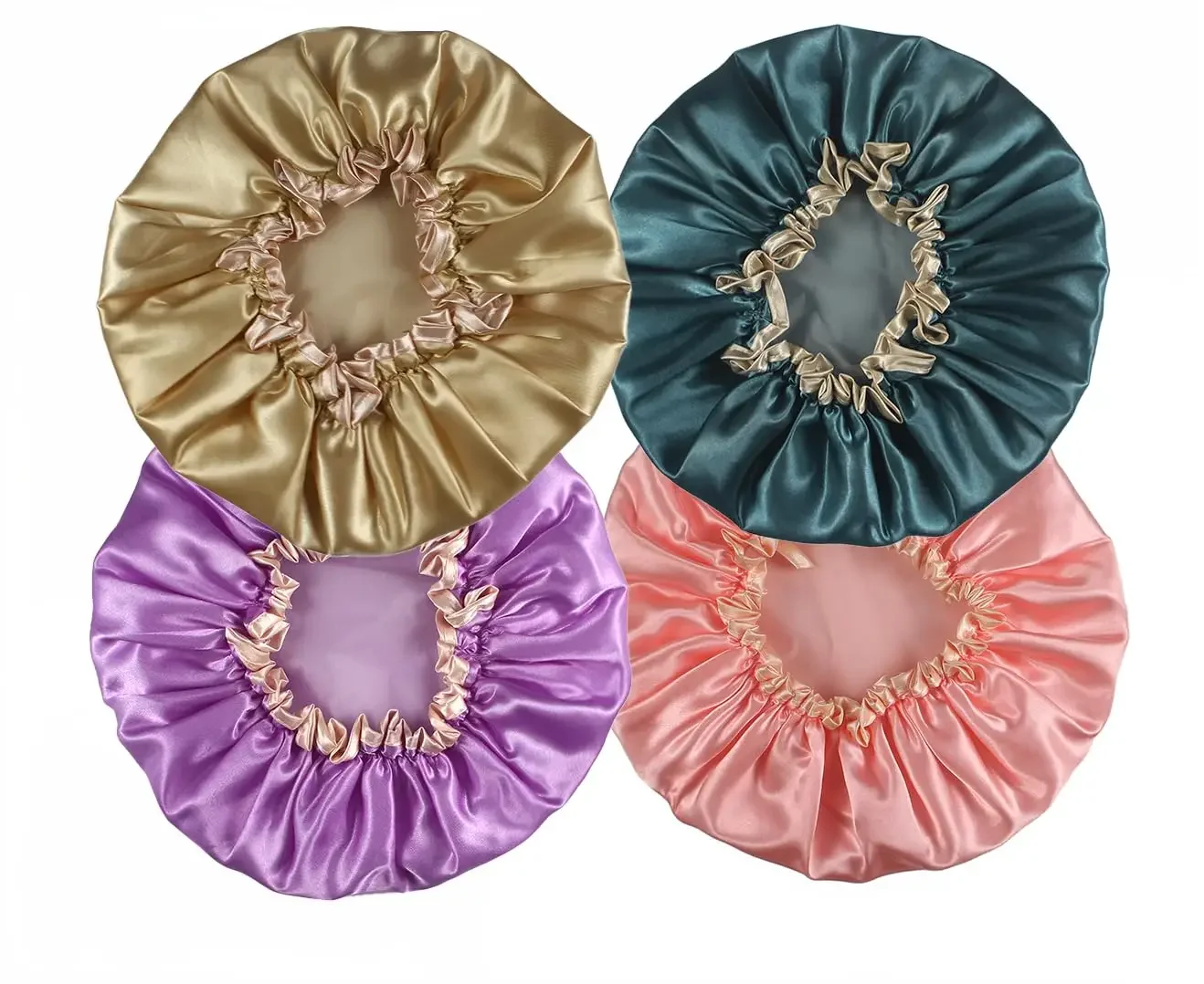 Bright EVA Shower Caps, Double-Layer Waterproof, Reusable & Durable, Hair Protection for Women
Bright EVA Shower Caps, Double-Layer Waterproof, Reusable & Durable, Hair Protection for Women