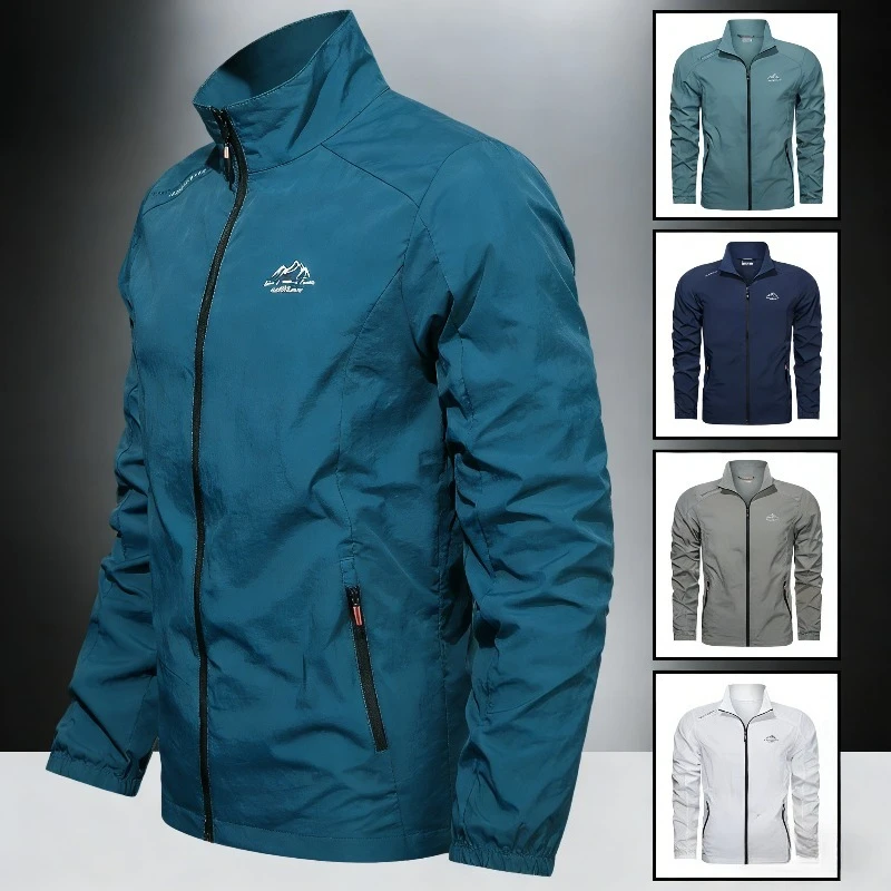 Мужская летняя ветровка с карманами на молнии, защита от УФ-излучения, дышащая, ультралегкая рабочая одежда, тонкие куртки для активного отдыха, походные плащи
Мужская летняя ветровка с карманами на молнии, защита от УФ-излучения, дышащая, ультралегкая рабочая одежда, тонкие куртки для активного отдыха, походные плащи
