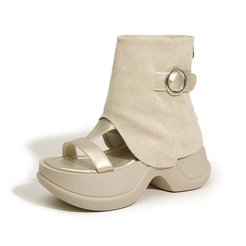 CICIYANG/женские сандалии на платформе 8 см, новинка 2023 года, летняя модная верхняя одежда, крутые ботинки, дышащая женская обувь ручной работы
CICIYANG/женские сандалии на платформе 8 см, новинка 2023 года, летняя модная верхняя одежда, крутые ботинки, дышащая женская обувь ручной работы