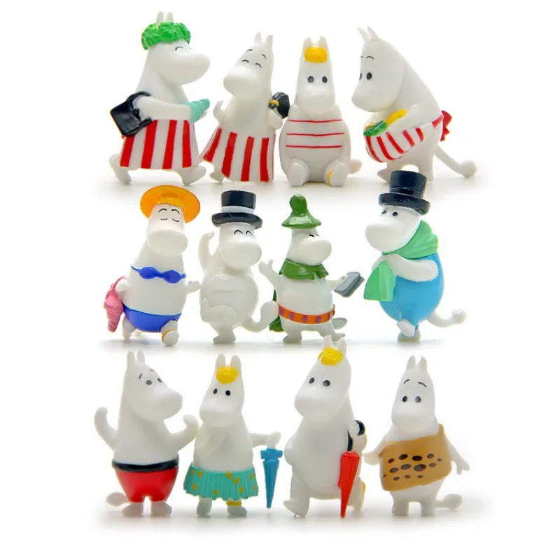 Hot Anime 12PCS Moomin Series Cute Figure Toy Creativity Cartoon Character Kawaii Exquisite PVC Material Model Gifts
Hot Anime 12PCS Moomin Series Cute Figure Toy Creativity Cartoon Character Kawaii Exquisite PVC Material Model Gifts