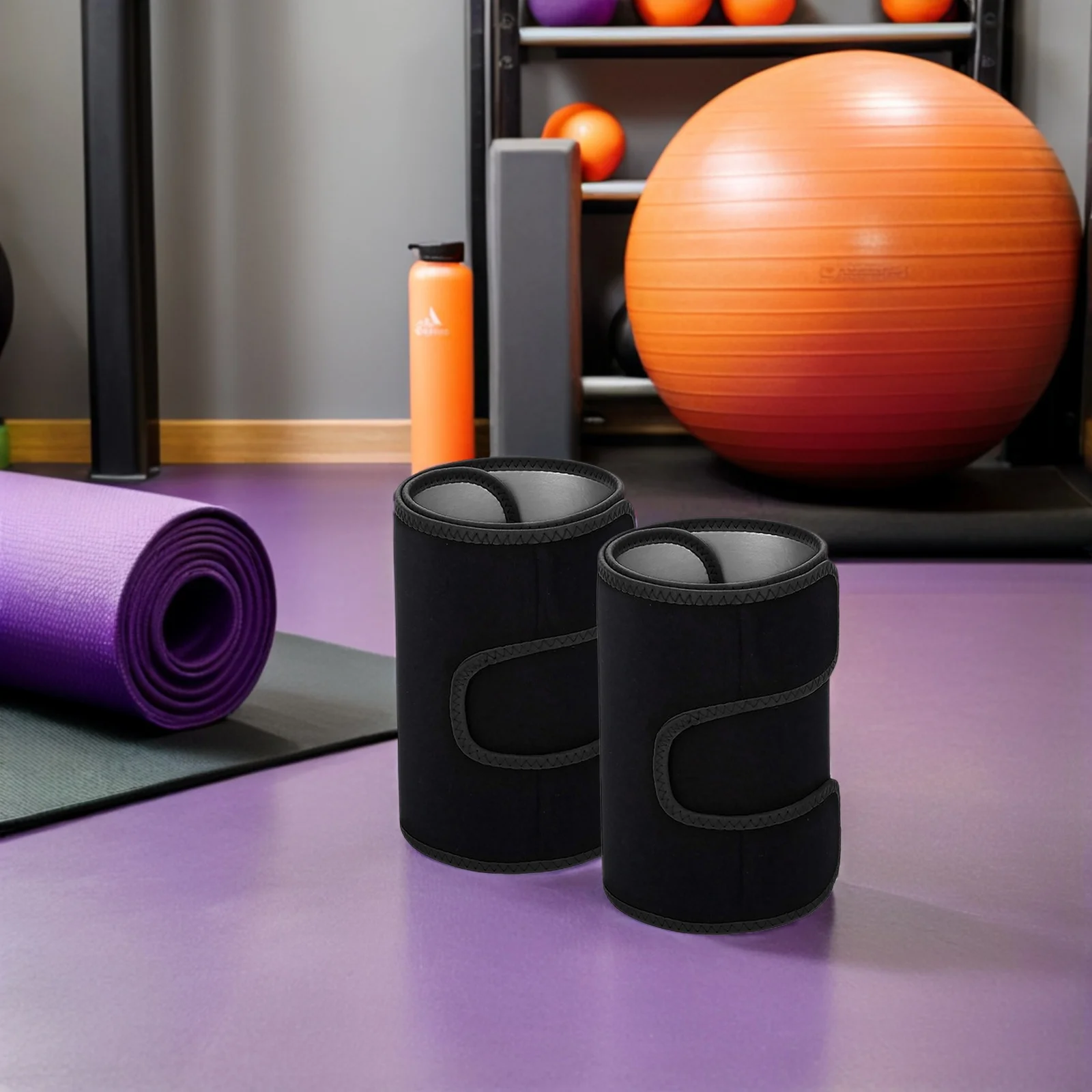 1 Pair Silver Ion Slimming Bands Premium Neoprene Sweat Leg Bands Adjustable Wraps Sports Running Yoga Fitness Thigh Sleeves
1 Pair Silver Ion Slimming Bands Premium Neoprene Sweat Leg Bands Adjustable Wraps Sports Running Yoga Fitness Thigh Sleeves