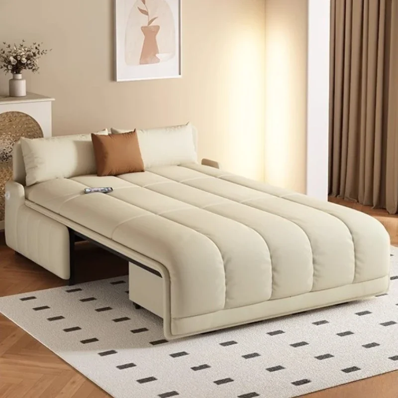 Saint Tivena Leather Smart Electric Sofa Bed Living Room Folding Dual-purpose Multi-function Cream Wind Couch Bed 1/2/3people
Saint Tivena Leather Smart Electric Sofa Bed Living Room Folding Dual-purpose Multi-function Cream Wind Couch Bed 1/2/3people