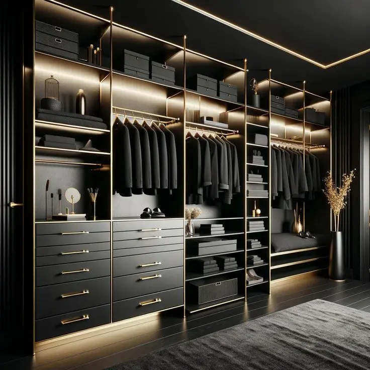 CBMmart Bedroom Walk in Closet Custom Wardrobe Design With Lighting Wood Armoire Closet Wardrobes Customized
CBMmart Bedroom Walk in Closet Custom Wardrobe Design With Lighting Wood Armoire Closet Wardrobes Customized