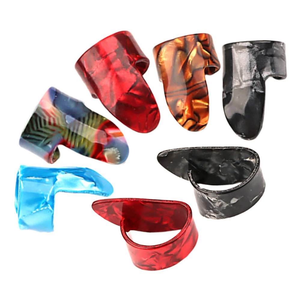 7pcs Finger Pick Guitar Covers Protectors Plastic Long Term Adult Size Thumb Acoustic Classical Picks
7pcs Finger Pick Guitar Covers Protectors Plastic Long Term Adult Size Thumb Acoustic Classical Picks