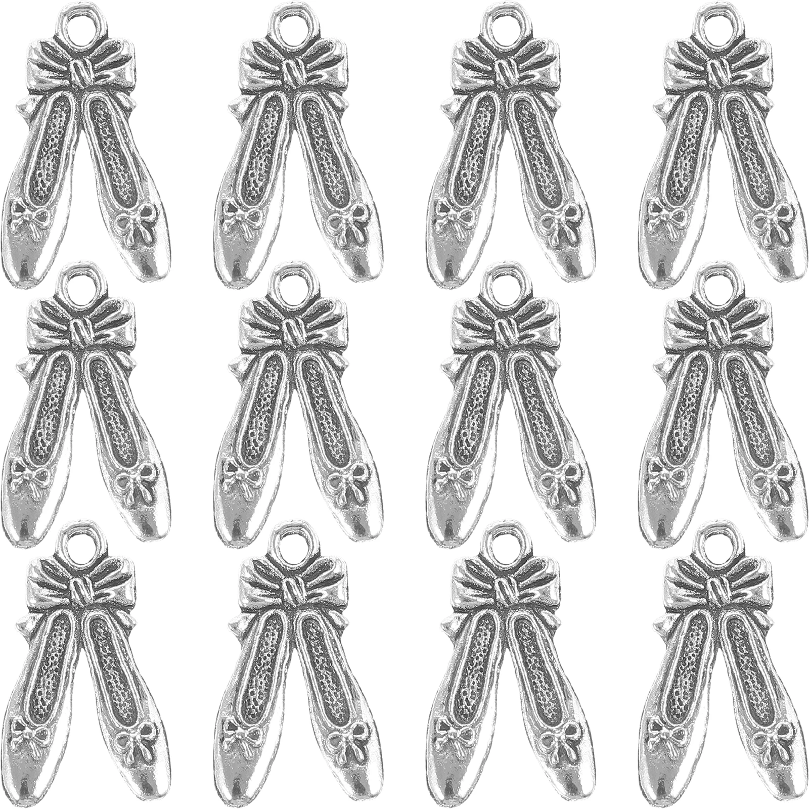 50pcs Ballet Shoe Pendant Charms Necklace Making Clavicle Chain Ornaments Alloy Decor Gifts Jewelry Accessories DIY Photos Props
50pcs Ballet Shoe Pendant Charms Necklace Making Clavicle Chain Ornaments Alloy Decor Gifts Jewelry Accessories DIY Photos Props