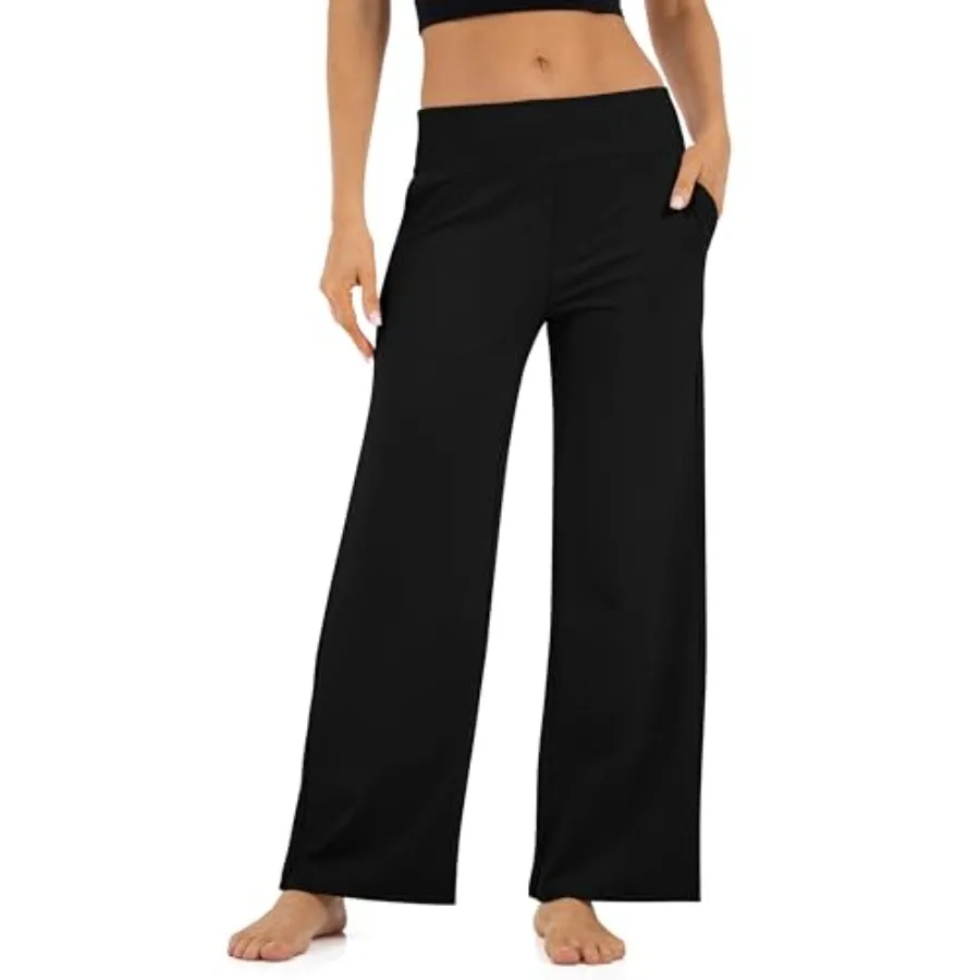 Wide Leg Pants for Women with Pockets High Waisted Yoga Pants Lounge Buttery Soft Dress Work Palazzo Casual Sweatpants
Wide Leg Pants for Women with Pockets High Waisted Yoga Pants Lounge Buttery Soft Dress Work Palazzo Casual Sweatpants