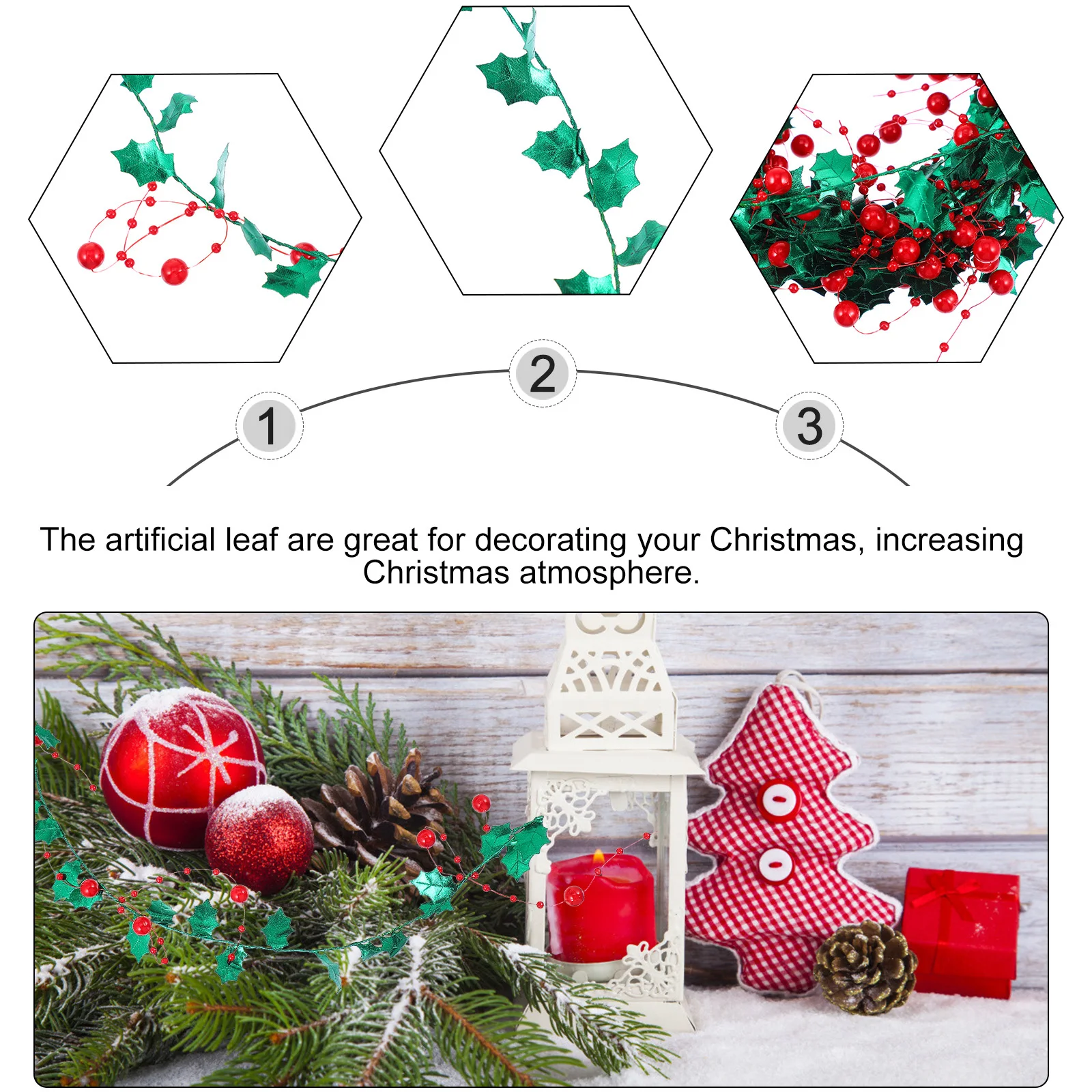 1 Roll Christmas Tinsel Wire High Quality DIY Craft Garland Suitable Xmas Tree Decoration Party Accessory Red Berry Garland
1 Roll Christmas Tinsel Wire High Quality DIY Craft Garland Suitable Xmas Tree Decoration Party Accessory Red Berry Garland