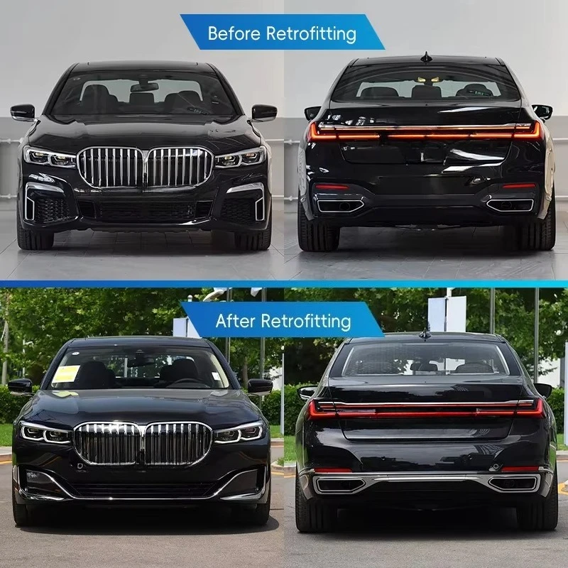 2019-2022 G12 Car Modification Upgrade Luxury Body Kit Front Rear Bumper Lip Grille Reflective Strip Suitable for 7 Series
2019-2022 G12 Car Modification Upgrade Luxury Body Kit Front Rear Bumper Lip Grille Reflective Strip Suitable for 7 Series