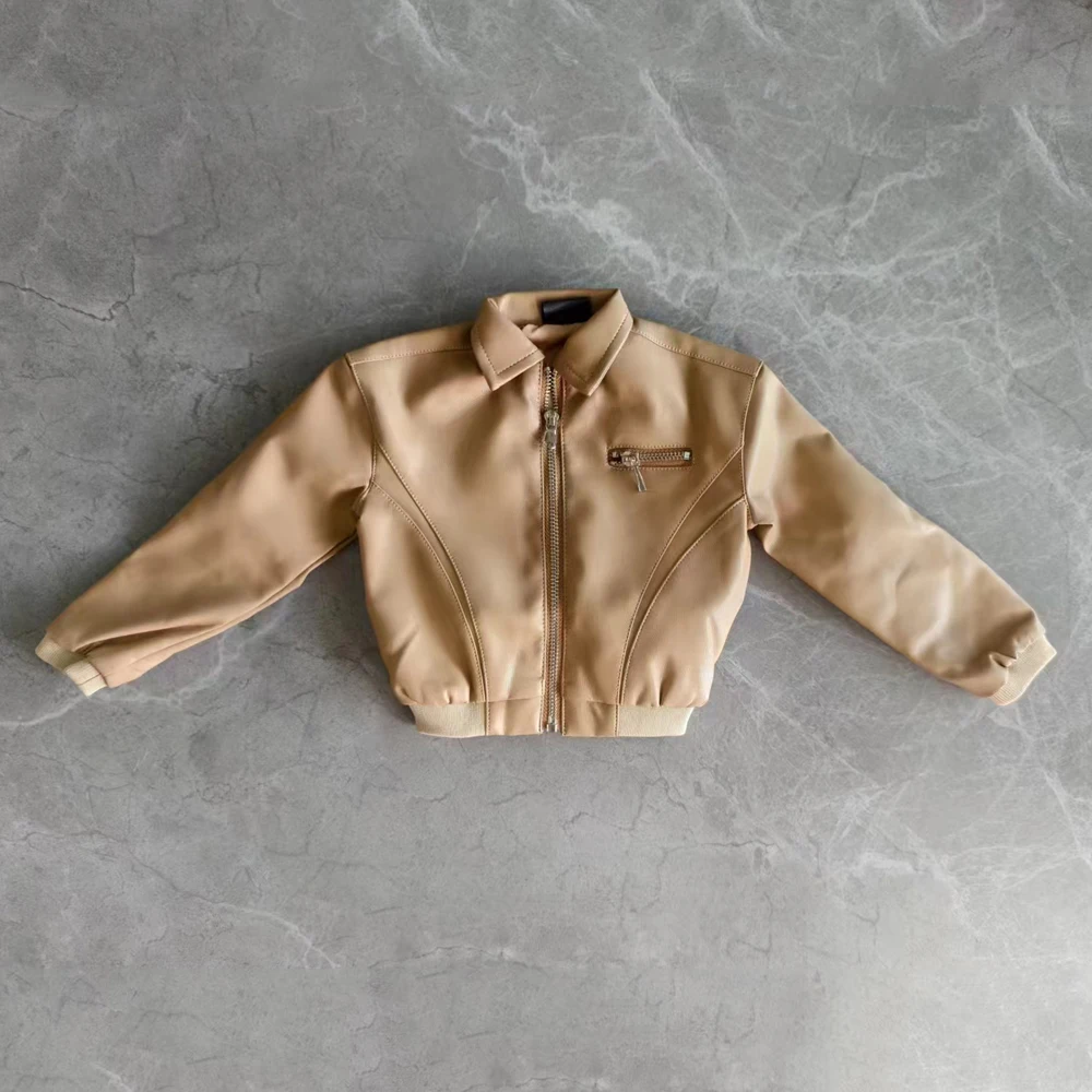 Doll's Clothes Coat Leather Clothes Top for 75cm Male Bjd Doll 1/3 Dress Up Toys Play House Handsome Doll Accessories, No Doll
Doll's Clothes Coat Leather Clothes Top for 75cm Male Bjd Doll 1/3 Dress Up Toys Play House Handsome Doll Accessories, No Doll