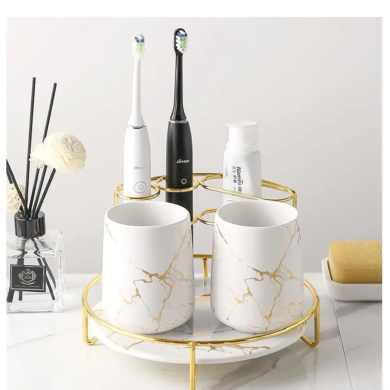 Toothbrush Holder Stainless Ceramic Steel Multifunction Practical Bathroom Toothpaste Cosmetic Storage Table
Toothbrush Holder Stainless Ceramic Steel Multifunction Practical Bathroom Toothpaste Cosmetic Storage Table