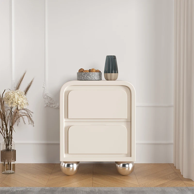 French cream wind bedside table small cabinet bedroom bedside table solid wood small storage cabinet
French cream wind bedside table small cabinet bedroom bedside table solid wood small storage cabinet