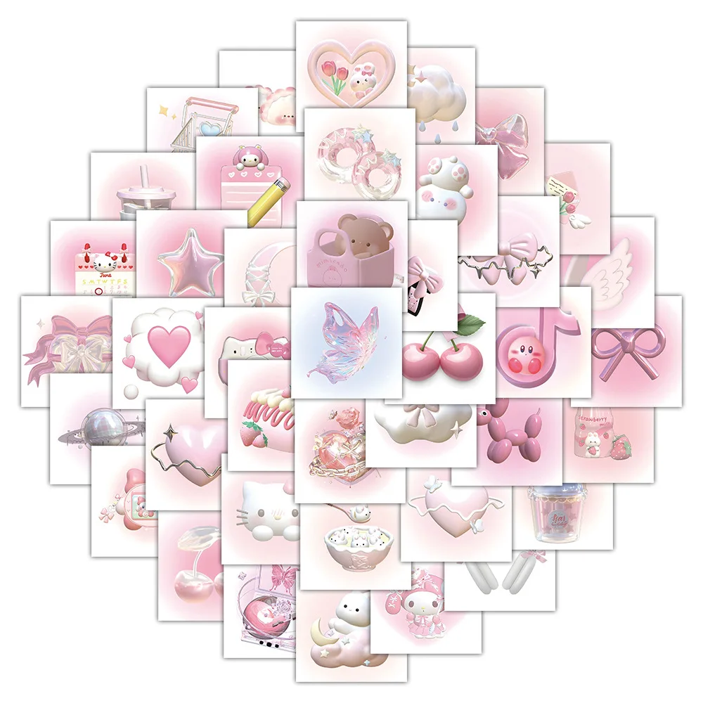 10/30/54PCS INS Stickers 3D Style Cartoon Sticker Hello Kitty DIY Decoration Diary Fridge Luggage Laptop Guitar Car Bike Decals
10/30/54PCS INS Stickers 3D Style Cartoon Sticker Hello Kitty DIY Decoration Diary Fridge Luggage Laptop Guitar Car Bike Decals
