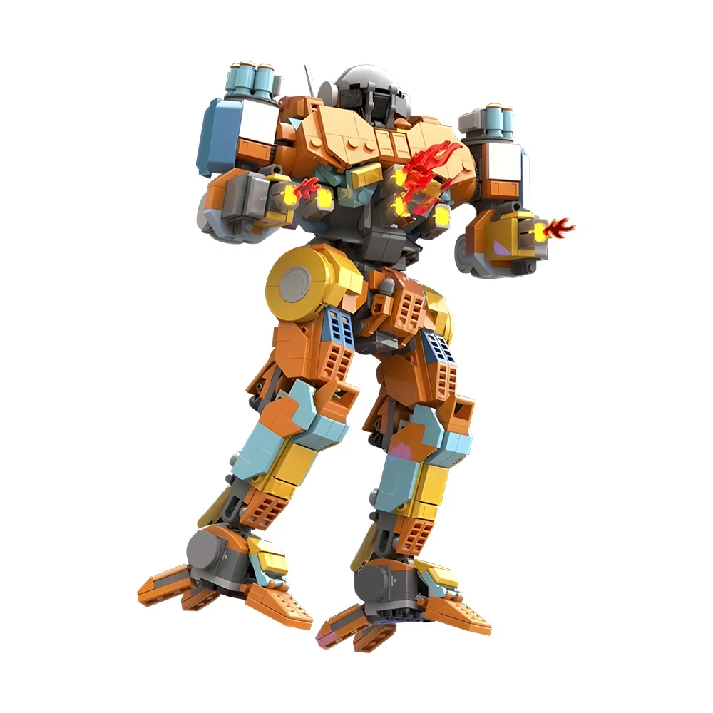 MOC Firestarter FS9 Battlemech Model Building Blocks Military Battle Mecha Warrior Movable Robot Bricks Kid Toy Birthday Gift
MOC Firestarter FS9 Battlemech Model Building Blocks Military Battle Mecha Warrior Movable Robot Bricks Kid Toy Birthday Gift