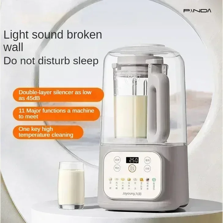 Wall breaking machine household soybean milk machine soundproof cover light and silent grain food mixer
Wall breaking machine household soybean milk machine soundproof cover light and silent grain food mixer