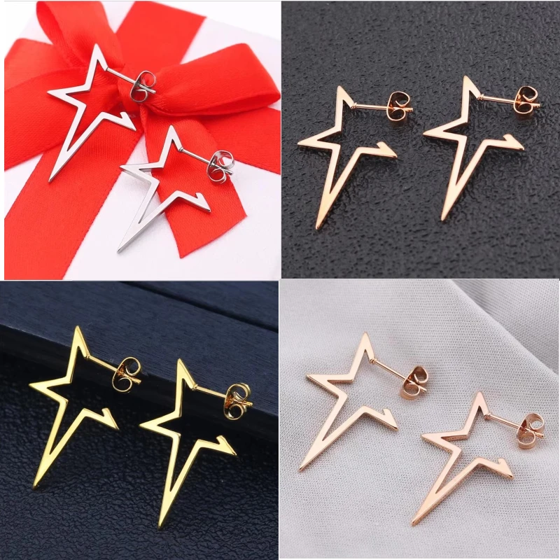 316L Stainless Steel Stud Earrings IP Plating Fashionable Allergy-Free Jewelry for Women And Men
316L Stainless Steel Stud Earrings IP Plating Fashionable Allergy-Free Jewelry for Women And Men